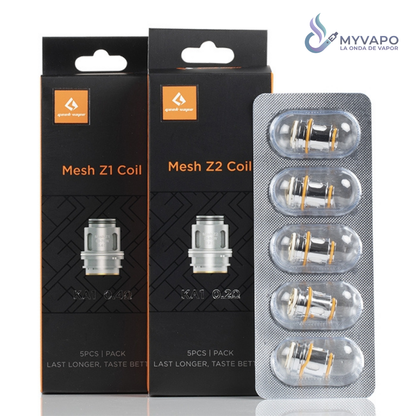 Geek Vape Coils Serie Z (Zeus Mesh) – Paquete de 5 pzas | MYVAPO