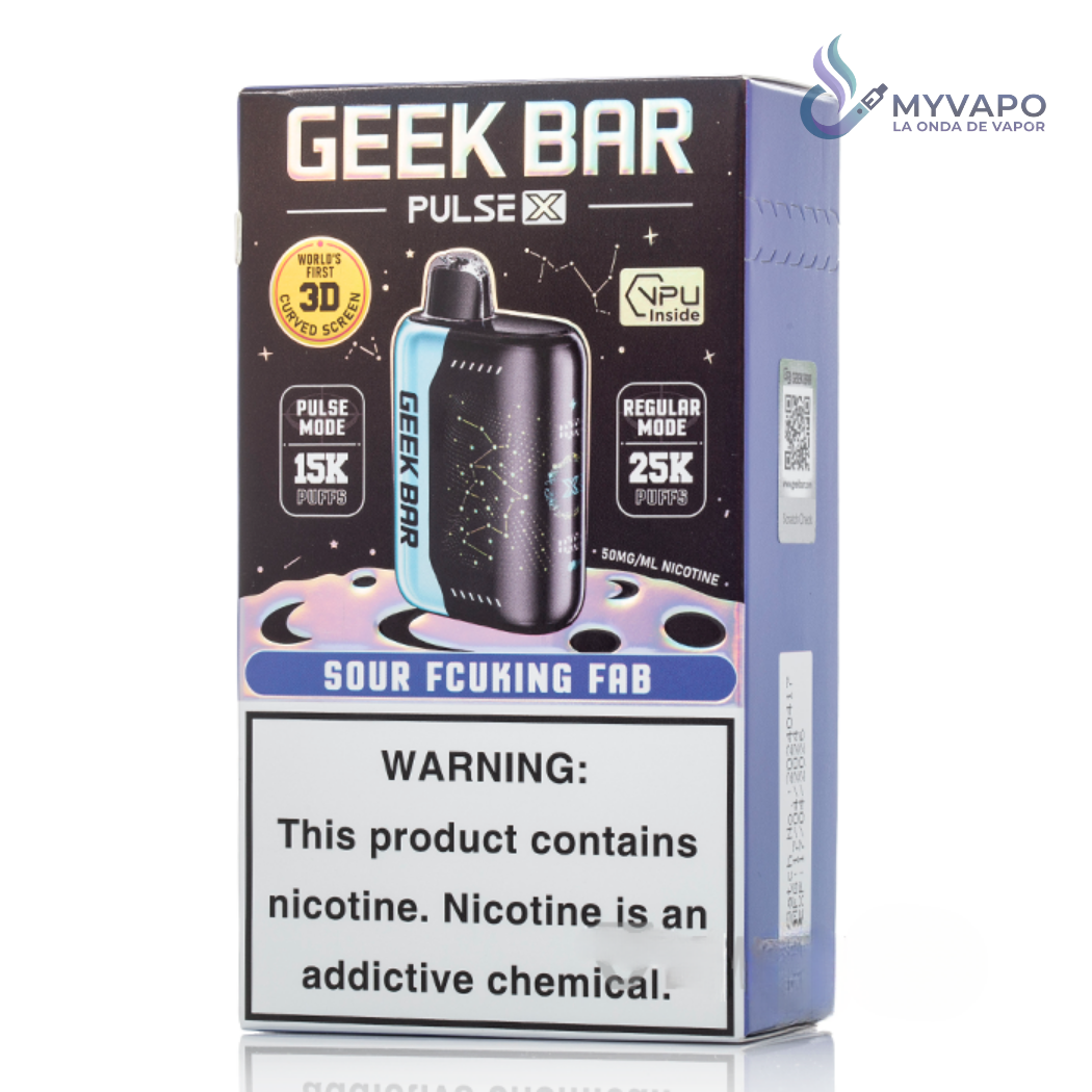 Geek Bar Pulse X 25K Puffs – Vape Desechable Orijinal | MYVAPO