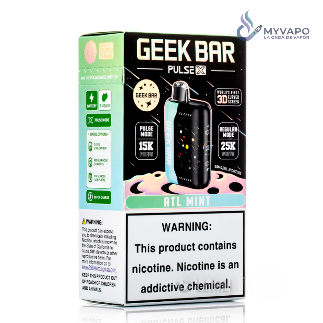 Geek Bar Pulse X 25K Puffs – Vape Desechable Orijinal | MYVAPO
