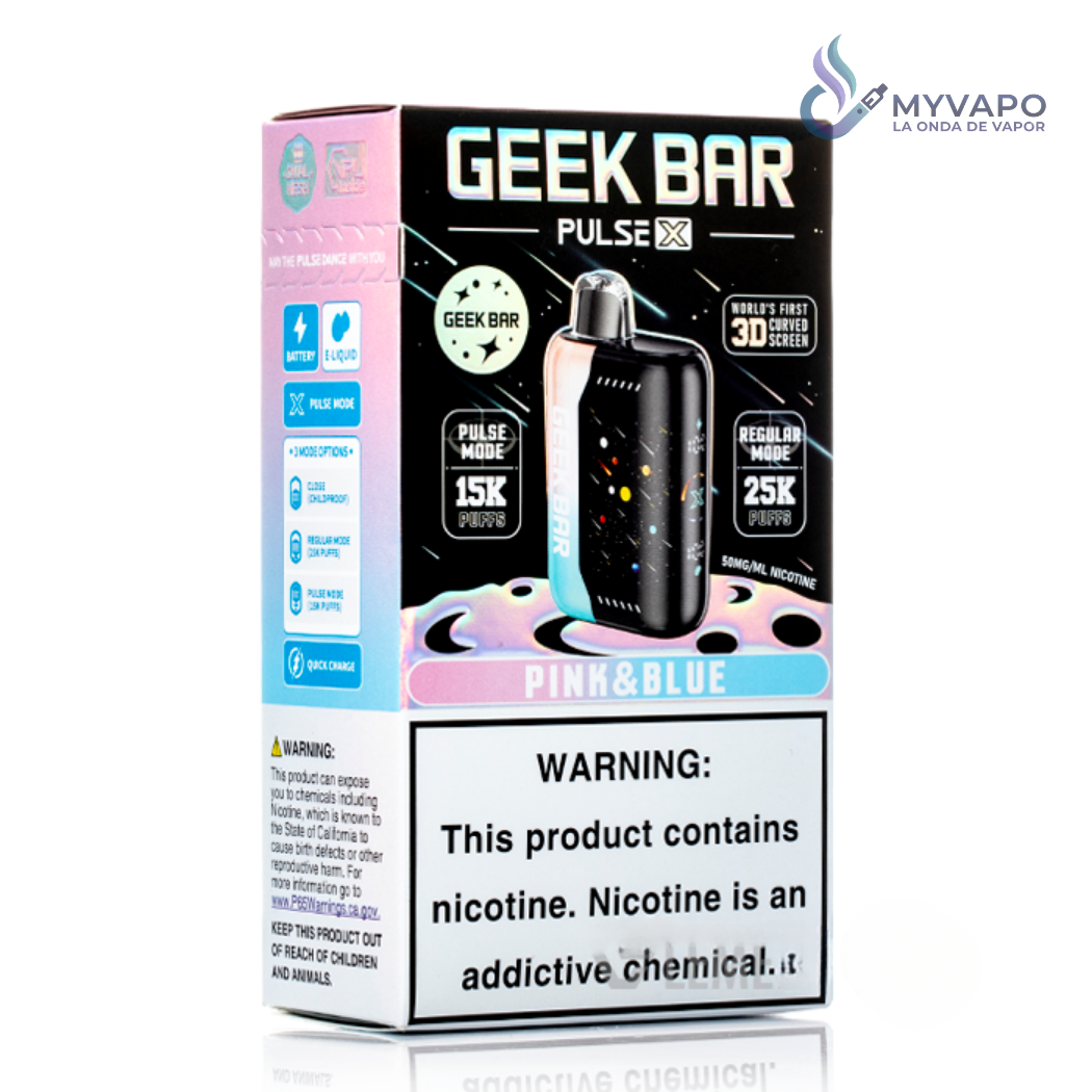 Geek Bar Pulse X 25K Puffs – Vape Desechable Orijinal | MYVAPO